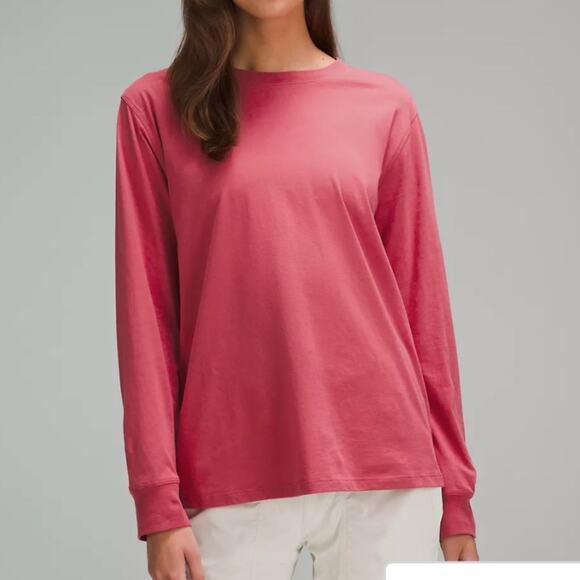 lululemon athletica Tops - Lululemon All Yours Long-Sleeve Shirt, Vintage Rose, Sz 6